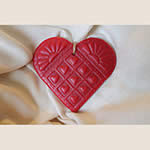 Red Quilted Heart